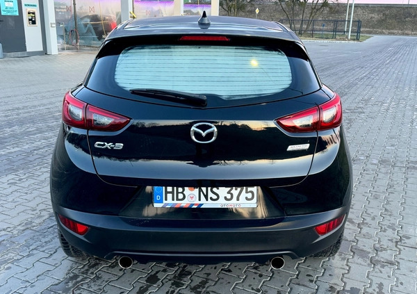 Mazda CX-3 cena 62900 przebieg: 94921, rok produkcji 2018 z Mława małe 379